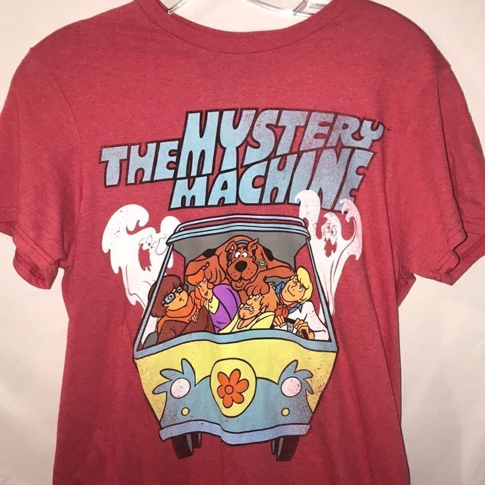 Hanna-Barbera Women's Multicolor Scooby-Doo The Mystery Machine T-Shirt  Small